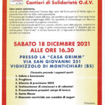Avviso Assemblea Natalizia 2021